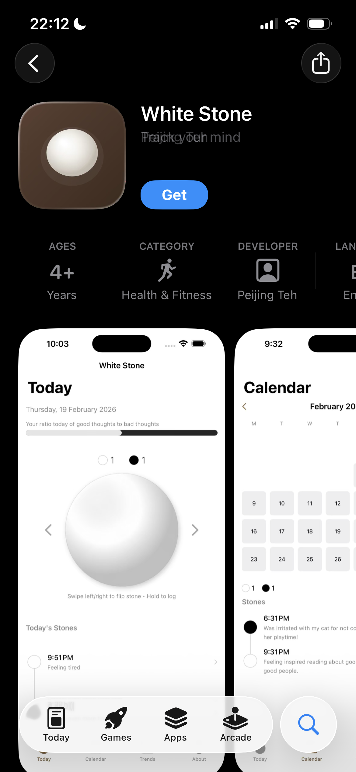 White Stone app on app store!